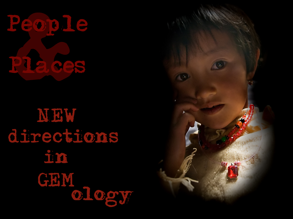 People & Places: New Directions in Gemology