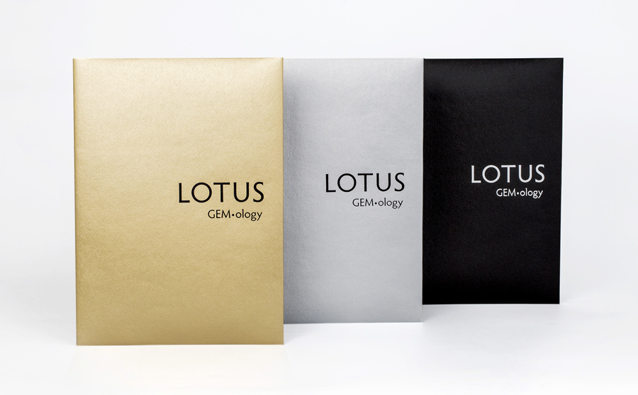 Lotus Gemology is the only lab in the world to color code its reports so that a clear deliniation is made between gems that are natural and untreated (Lotus Gold), gems that are enhanced by industry standard methods (Lotus Silver) and gems that are heavily treated or synthetic (Lotus Black).