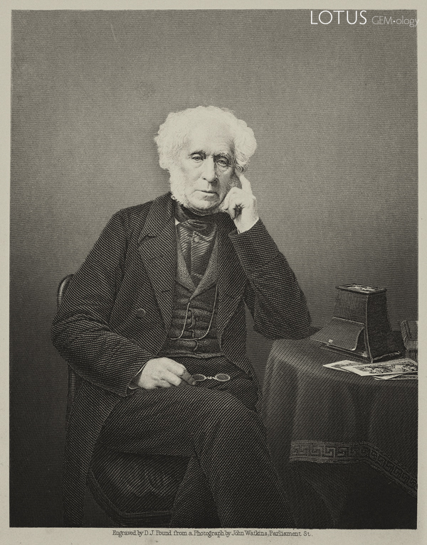 David Brewster was one of the first scientists to explore the internal world of crystals