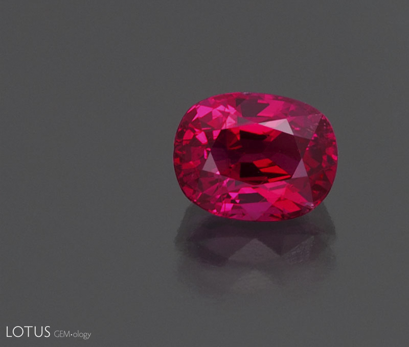 Winza rubies took the world by storm when they were discovered in late 2007. Then, almost as quickly as they appeared, they were gone. It is a lucky collector who has one in their possession. The above is a fine example. 2.04 ct; unheated; KV Gems. Photo: Wimon Manorotkul