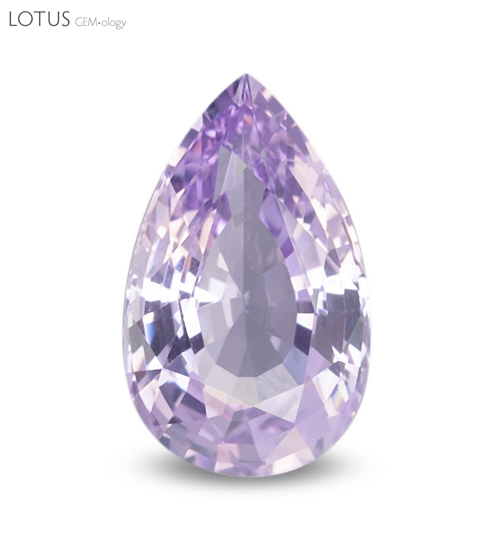 Lilac sapphire