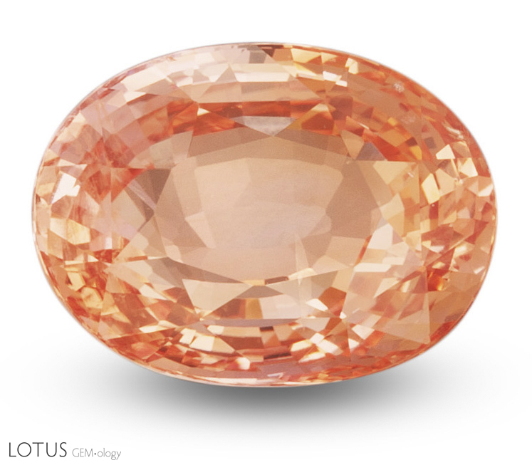 Padparadscha sapphire