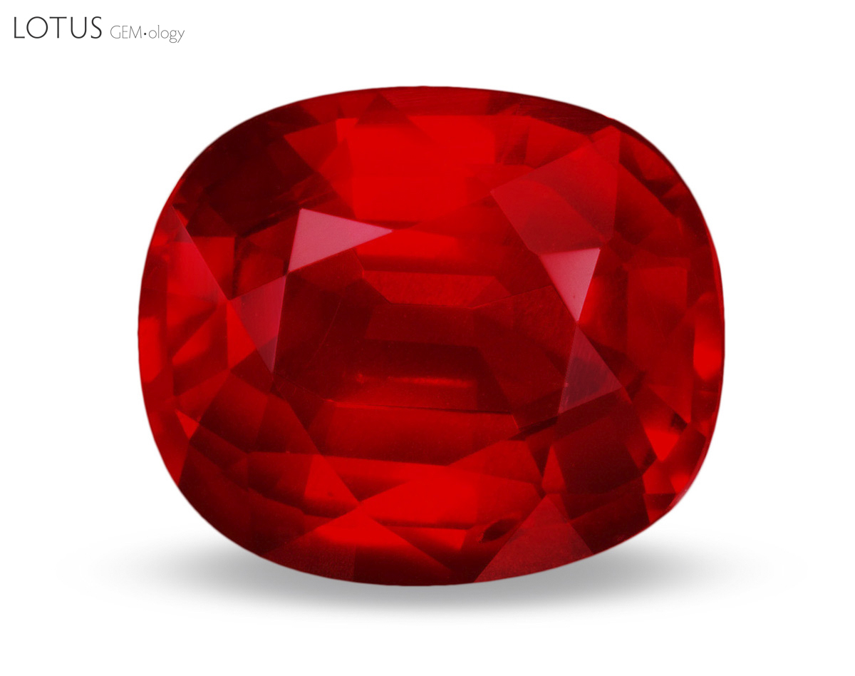 Pigeon's blood ruby