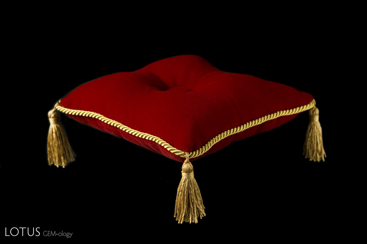 Royal red pillow