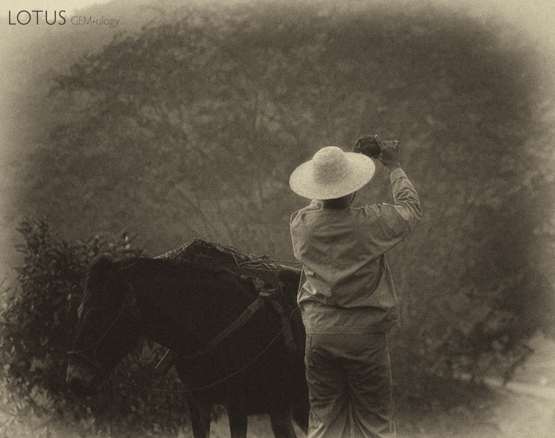 According to Warry, Burma's jade deposits first came to the attention of the Chinese in the 13th century, when a Yunnan trader in Upper Burma picked up a boulder to balance the load on his mule. Carrying it back to China, it was later found to be jade. Photo: Richard W. Hughes