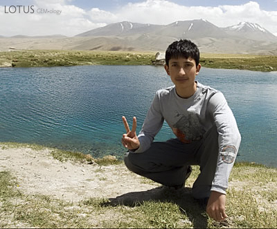We extend gracious thanks to Surat's son, Habib ('now I've been to Jarty Gumbez') Toimastov. Habib was a wonderful traveling companion, always quick with a smile and never complaining. Photo: Surat Toimastov